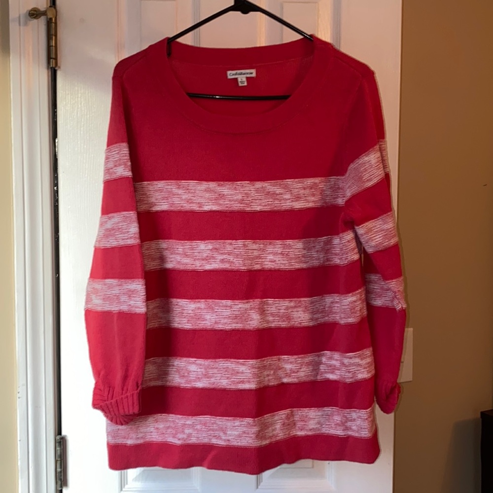 Croft & Barrow striped cotton sweater